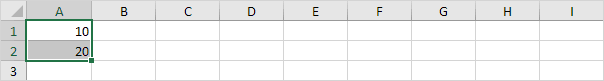 AutoFill Function in Excel