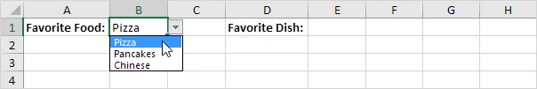 Dependent Drop-down Lists in Excel