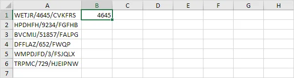 Flash Fill in Excel