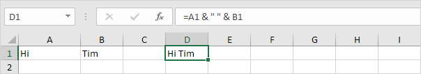 Text Functions in Excel