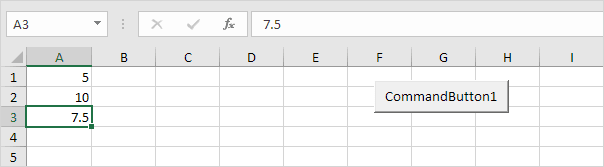 Application Object in Excel VBA